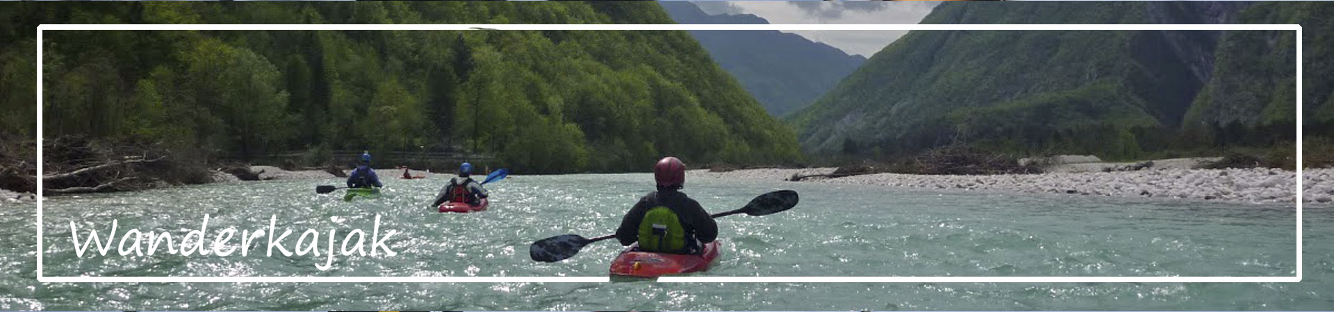 Wanderkajak - Kanu auf dem Wertachkanal Augsburg Wanderkanu in Augsburg - Kanutour